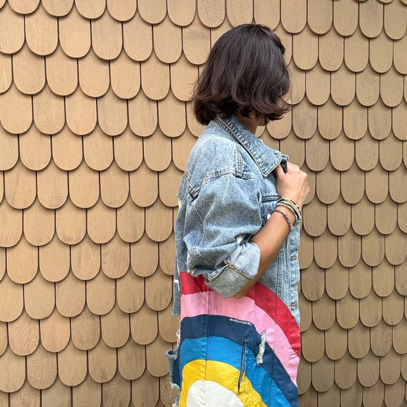 Colorful Denim Jacket - Picture 7 of 8